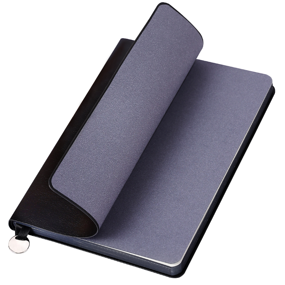 Ежедневник A5 недатированный Impero в мягком переплёте, черный