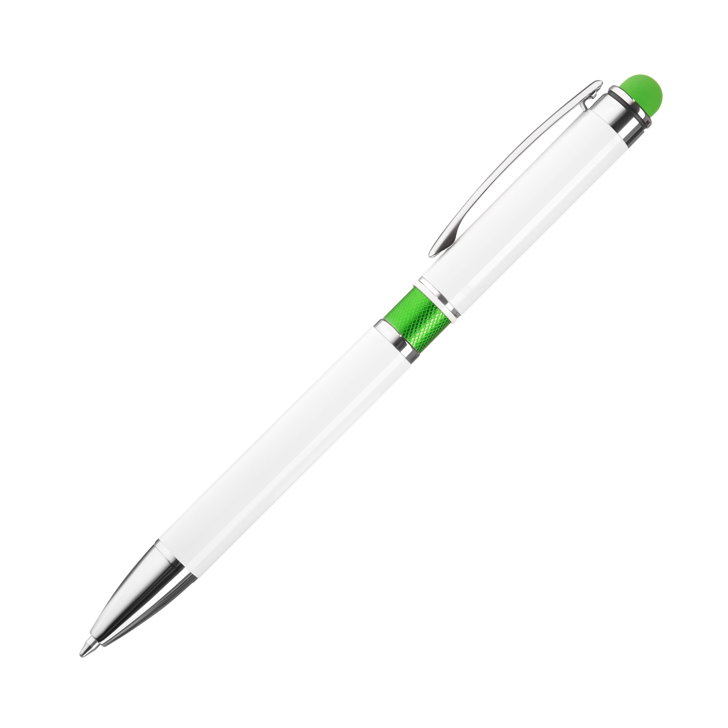 Шариковая ручка Arctic, белая/зеленая