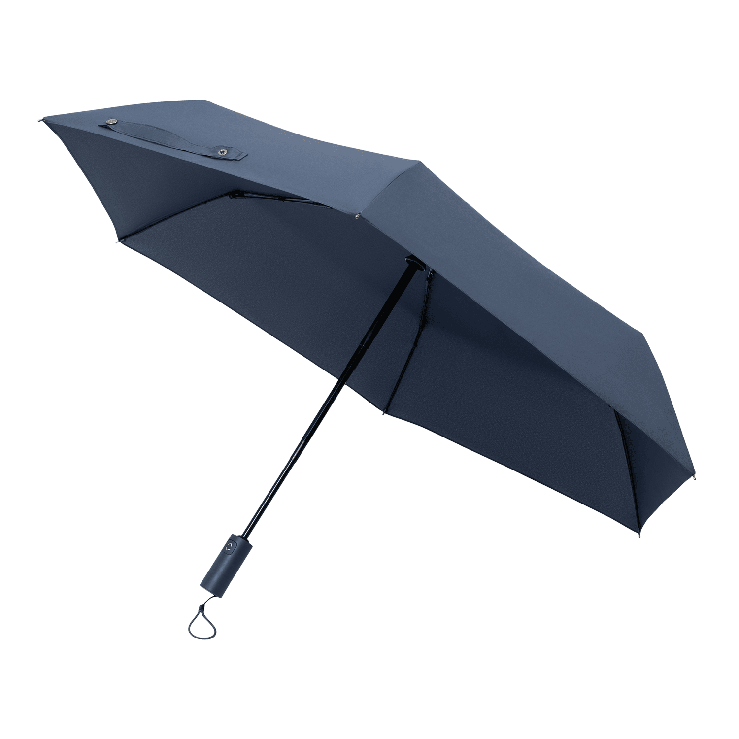 Зонт складной Филтон (Filton), синий с системой безопасности (Safety System)
