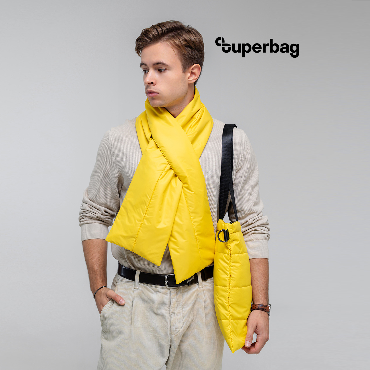 Набор Superbag Bubble (желтый)