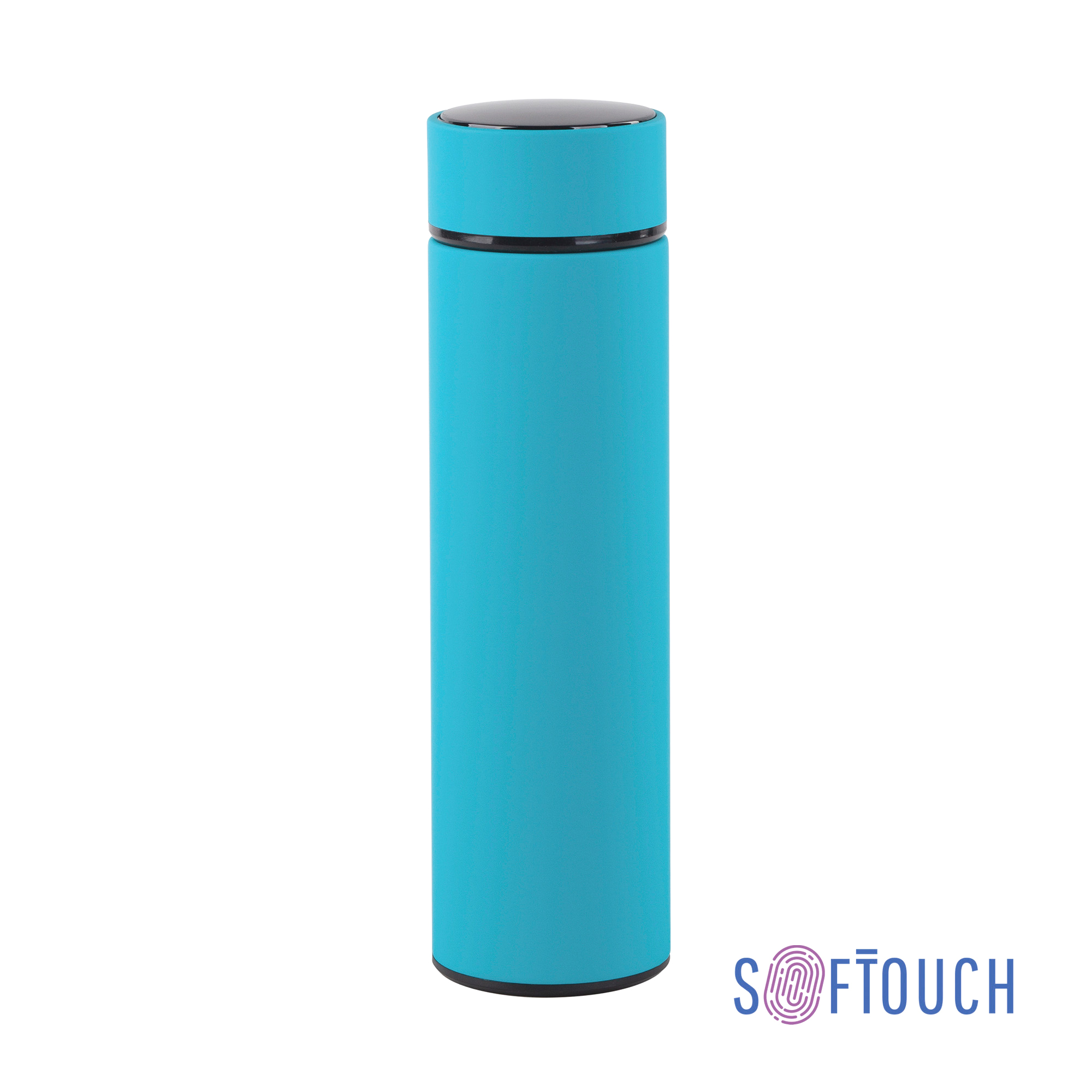 Термос "Бостон" с индикацией температуры, soft touch, 500 мл