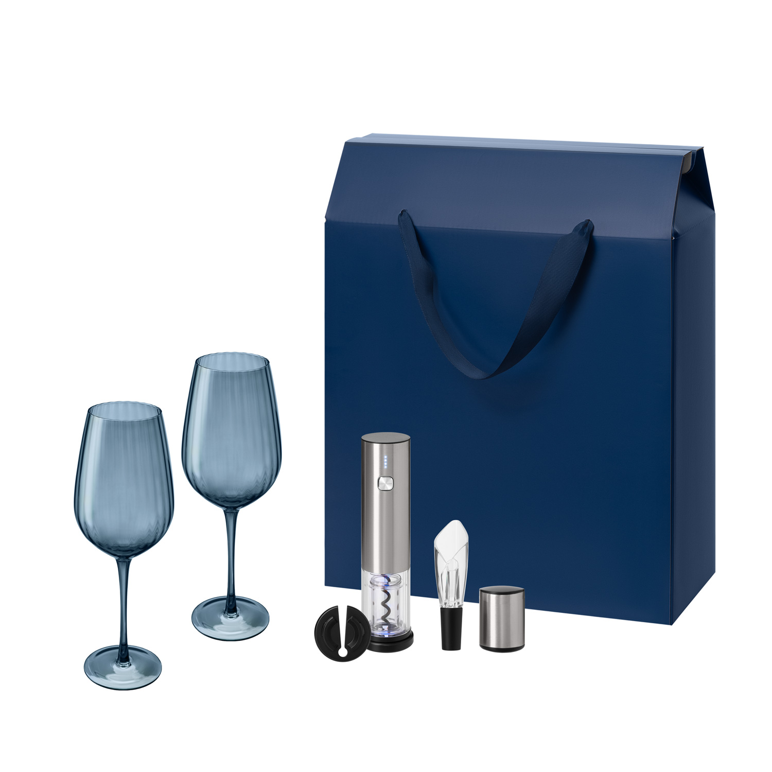 Подарочный набор Тоскана (Toscana), Винтаро (Vintaro) (2 бокала + набор для вина)