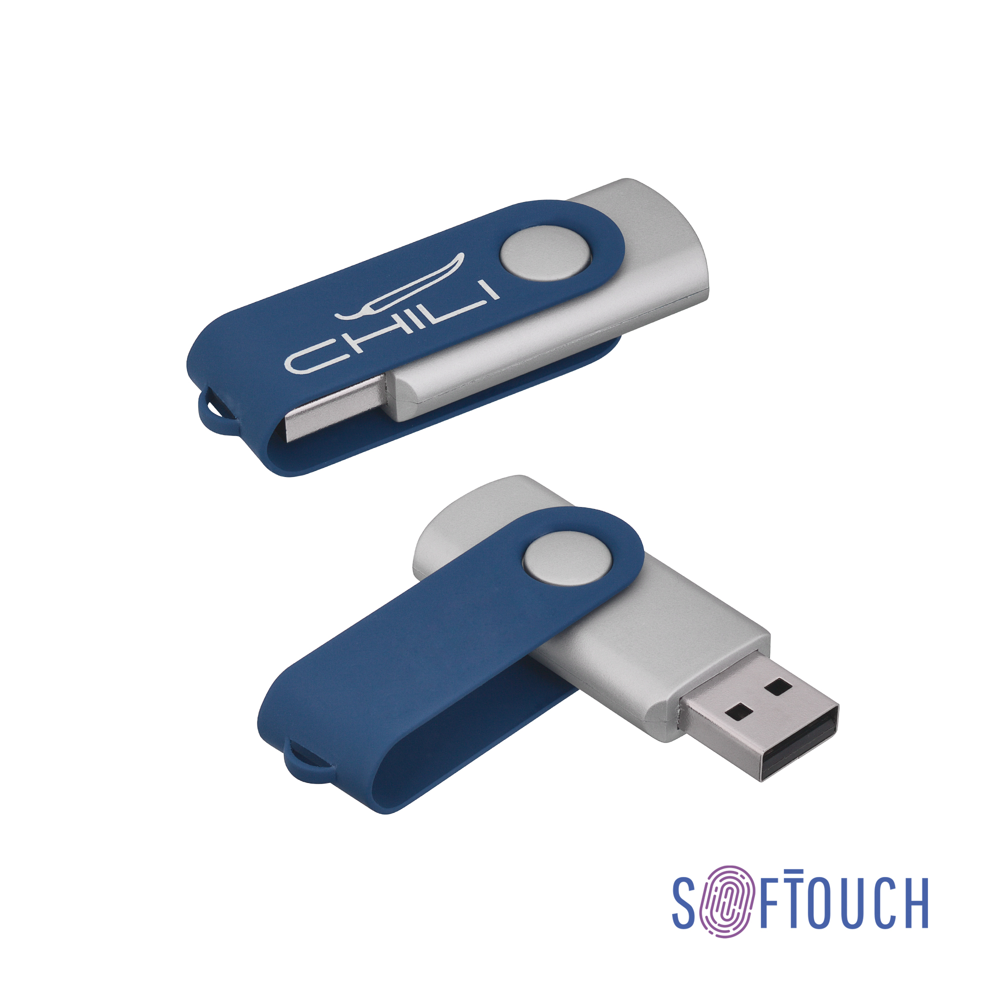 Флеш-карта "Vostok", объем памяти 16GB, покрытие soft touch#