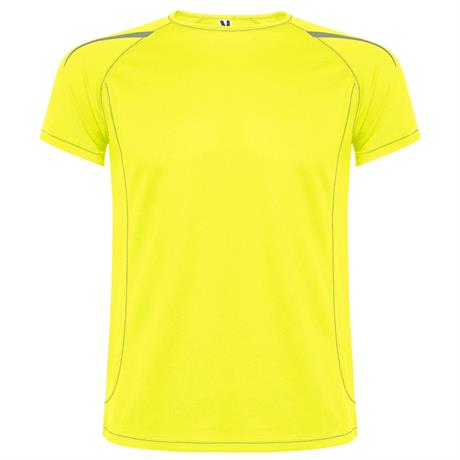 Спортивная футболка SEPANG мужская, ФЛУОРЕСЦЕНТНЫЙ ЖЕЛТЫЙ