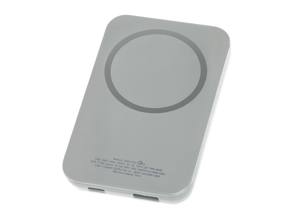 Магнитный беспроводной внешний аккумулятор с быстрой зарядкой QC/PD 20 Вт MagnetIQ, 5000 mAh