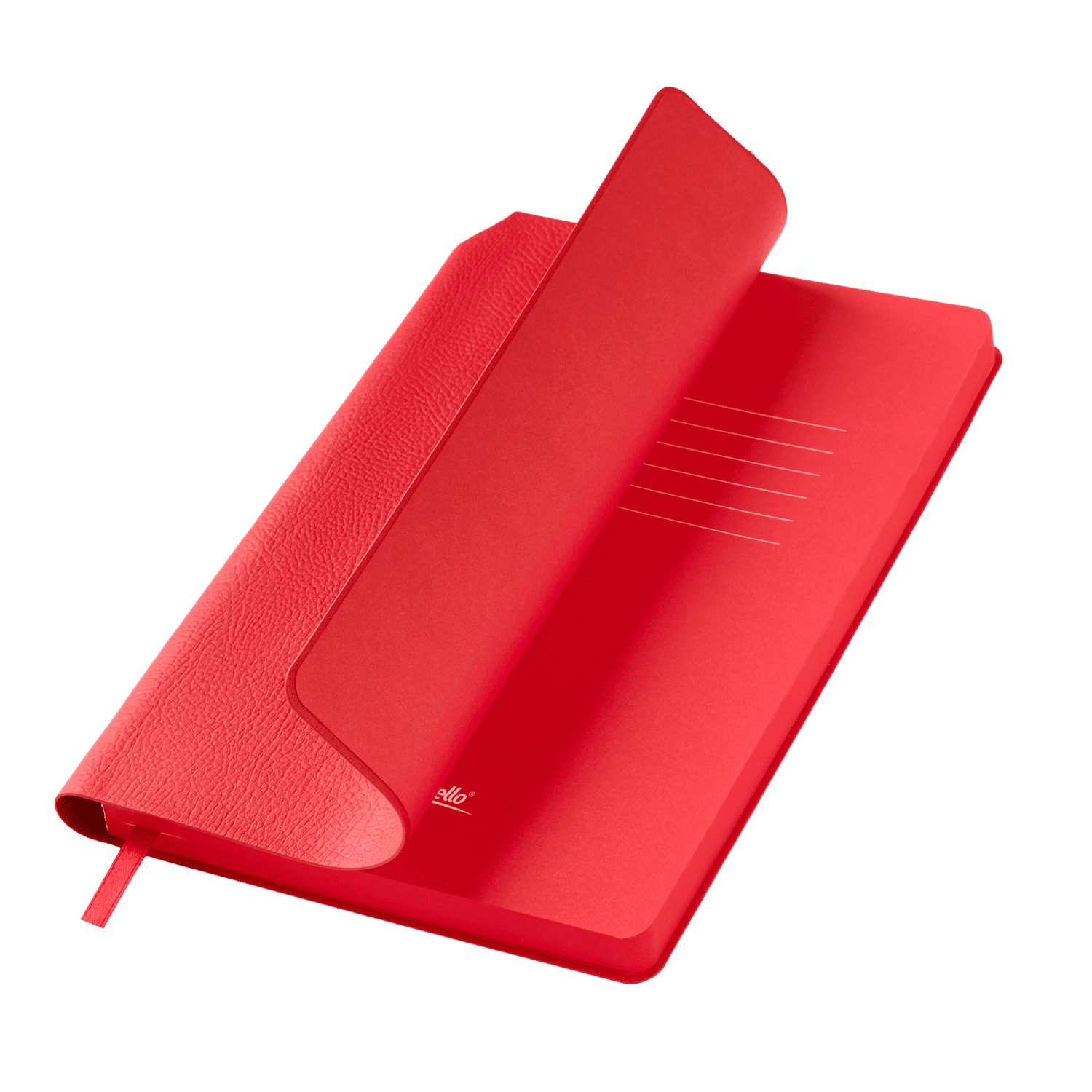 Ежедневник Molto недатированный, красный