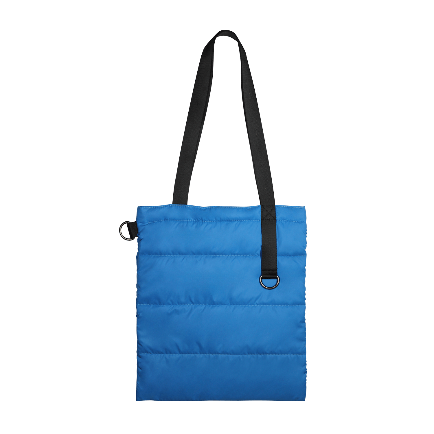 Шоппер Superbag Bubble, с кнопкой (голубой с черным)