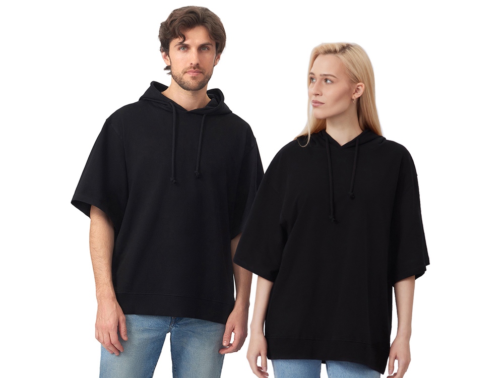 Худи оверсайз с коротким рукавом Warsaw унисекс