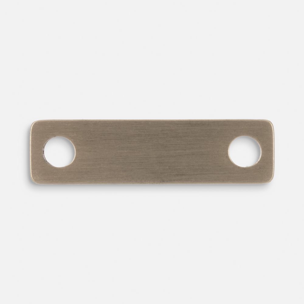 Шильдик металлический Alfa Liten, бронзовый