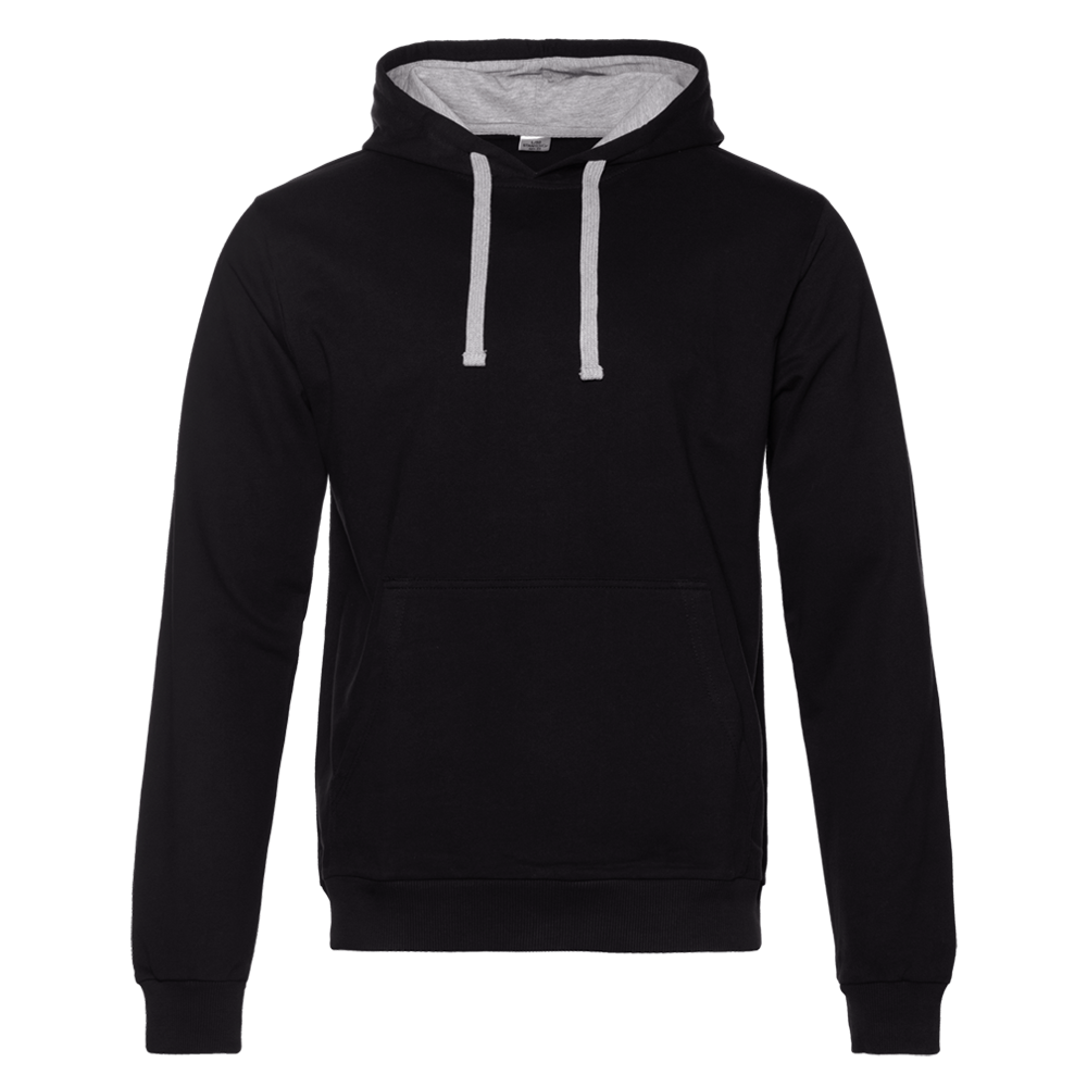 Худи унисекс STAN футер без начёса с контрастным капюшоном 260, 23