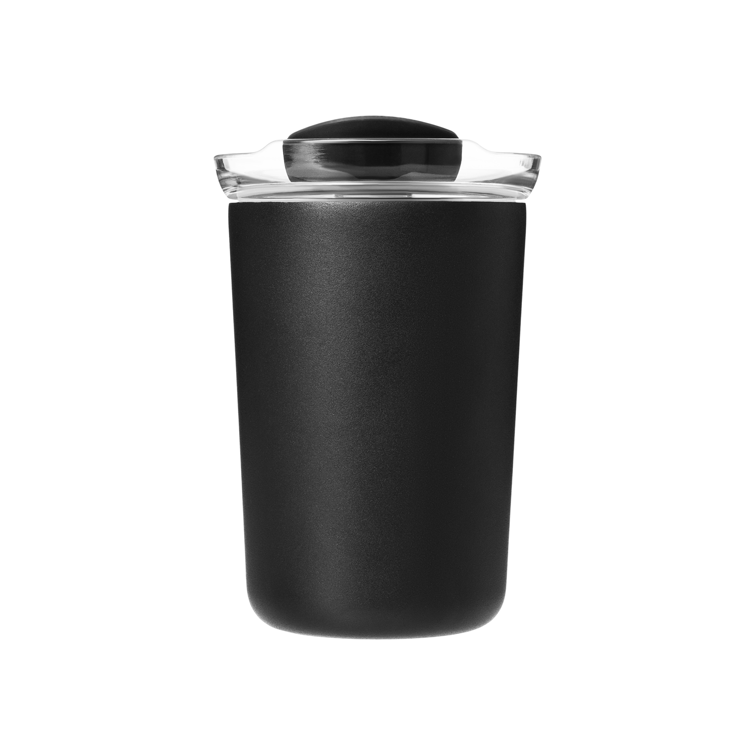 Термокружка вакуумная Strada, черная