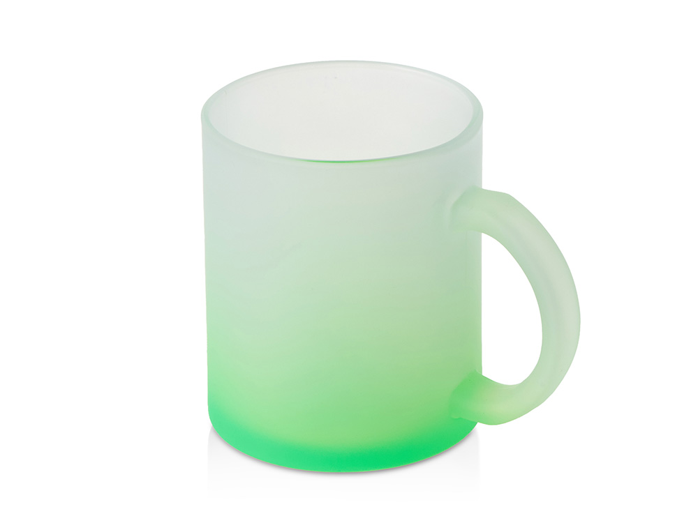 Стеклянная матовая кружка с градиентом для сублимации Омбре