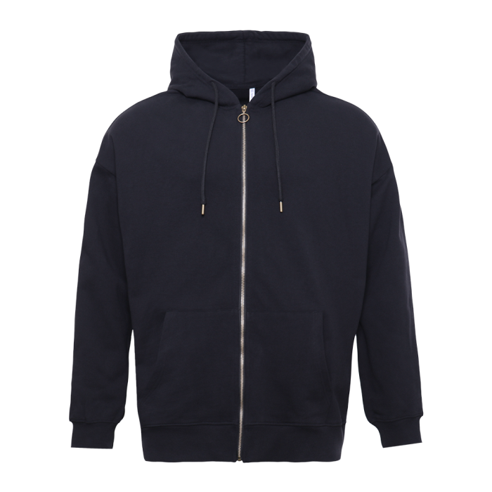 Толстовка Единый размер One size, с капюшоном на молнии футер без начёса 350, 72