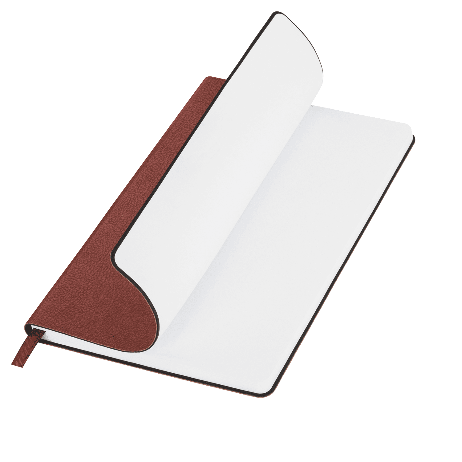 Ежедневник Marseille недатированный без печати, коричневый (Sketchbook)