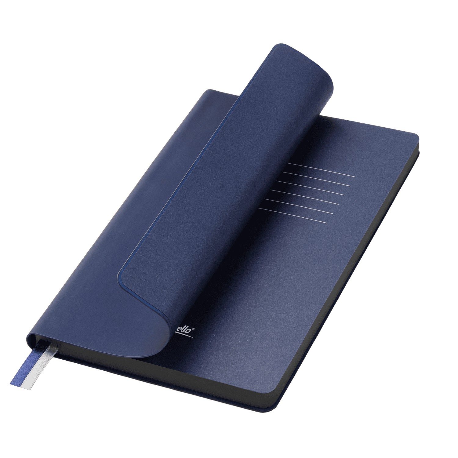 Ежедневник Moon river недатированный, синий