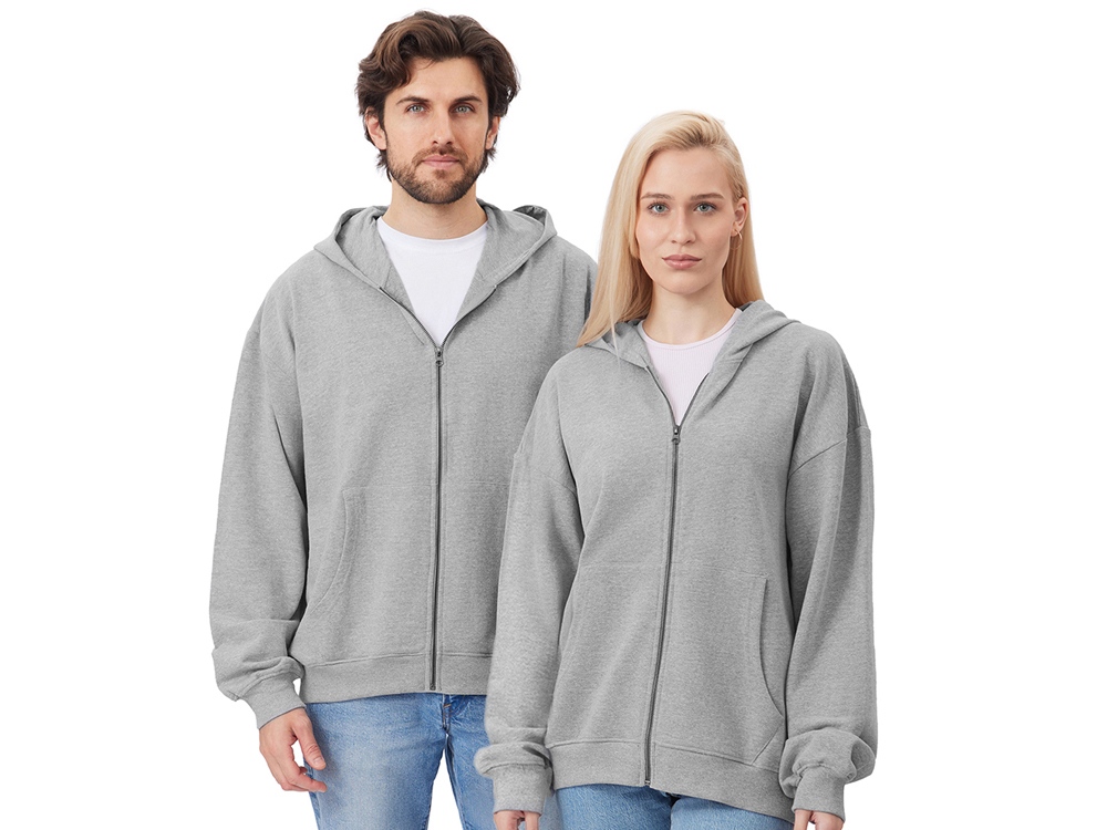 Толстовка оверсайз с капюшоном на молнии Monaco