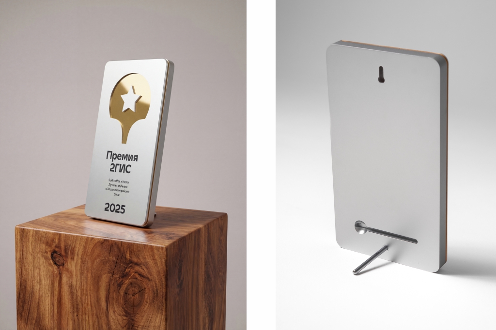 Премия 2ГИС 2025 _есть_контакт: награда для лучших компаний Награды для премии 2ГИС