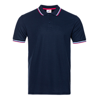 Рубашка поло мужская триколор STAN хлопок/полиэстер 185, 04RUS