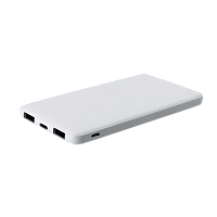 Внешний аккумулятор Bplanner Power 1 ST, софт-тач, 5000 mAh (Белый)