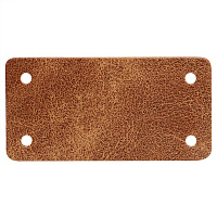 Шеврон 30*60 мм, бежевый