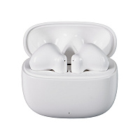 Наушники ECHO беспроводные без амбушюр, пластиковый корпус, белые