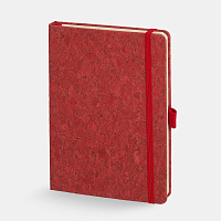 Блокнот Cork County, красный