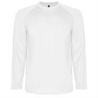 Спортивная футболка MONTECARLO L/S мужская, БЕЛЫЙ