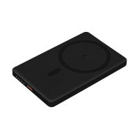 Внешний аккумулятор Atlantis PD 5000mAh с функцией беспроводной зарядки 15W, черный