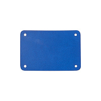 Шильд 4х6 см имитация кожи