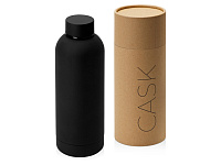 Вакуумная термобутылка с медной изоляцией Cask, soft-touch, тубус, 500 мл