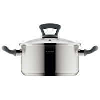 Кастрюля со стеклянной крышкой Vikki