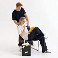 Футболка унисекс KRIS, 150 гр., белая (теплого оттенка)