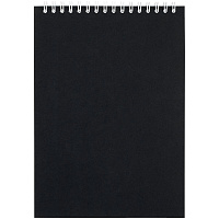 Блокнот Dali в клетку, черный