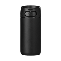 Термокружка вакуумная Toledo, черная глянцевая