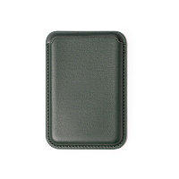 Магнитный держатель карт на телефоне WASAT, тёмно-зелёный