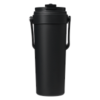 Термокружка вакуумная Соло (Solo), черная