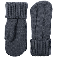 Варежки Knit Beat, темно-серые