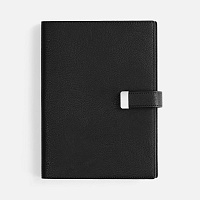 Ежедневник Repute, недатированный, черный