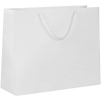 Пакет бумажный с ламинацией Lami Tote L, белый