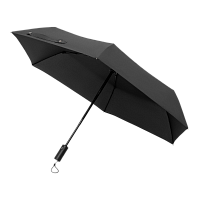 Зонт складной Филтон (Filton), черный с системой безопасности (Safety System)
