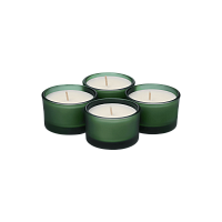Набор ароматических свечей Sento, зеленый