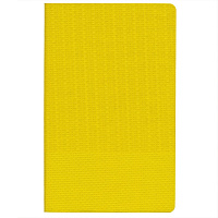 Ежедневник Knit, недатированный, желтый