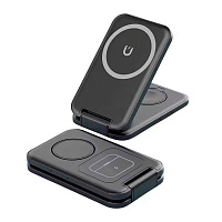 Складная беспроводная (15W) зарядная станция "Slap" с MagSafe