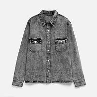 Куртка джинсовая O3, серая