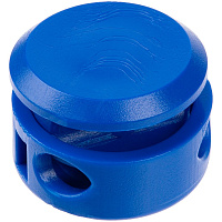 Двойной фиксатор для шнура Brogy, синий