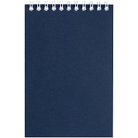 Блокнот Dali Mini в клетку, синий