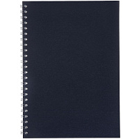 Блокнот Salvador в клетку, синий