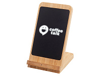 Беспроводное зарядное устройство 2-в-1 с подсветкой лого Reedia S4, 15 Вт