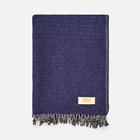 Плед Devika, синий с серым